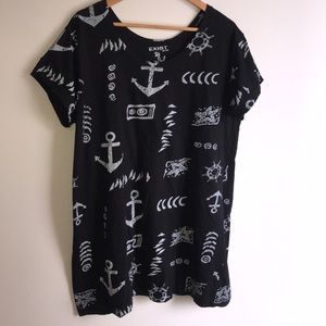 Nautical mini dress